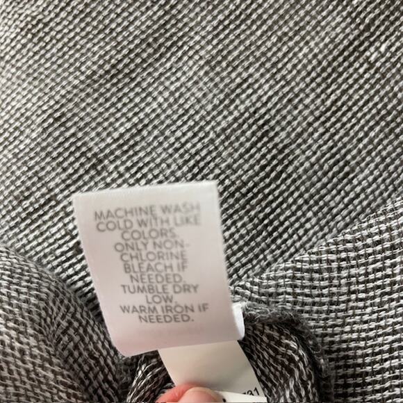 Pure Jill Linen V-Neck Tunic Top, 3/4 Sleeves, - Size Small - Picture 6 of 6